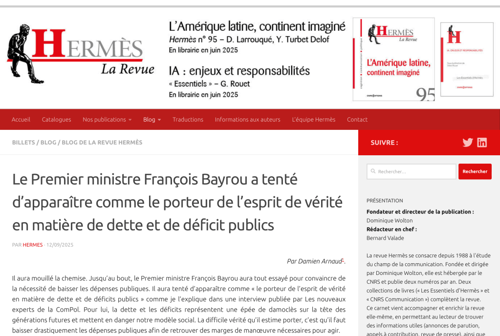 Les 3 moments-clés de la communication du Premier ministre François Bayrou en matière budgétaire